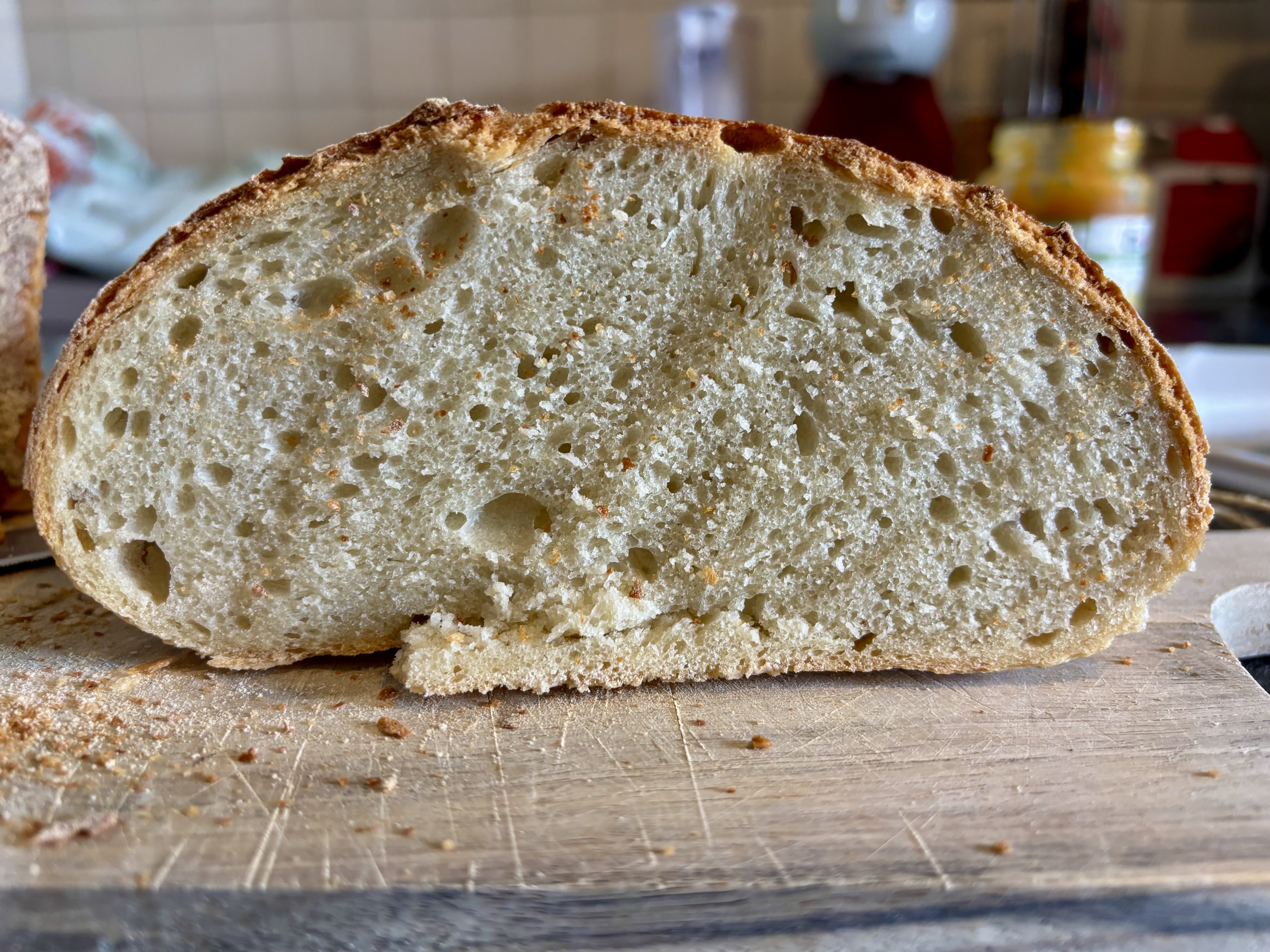 Kitchen journal #1 – Yeast bread making: different % of hydration